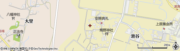 千葉県鴨川市滑谷602周辺の地図