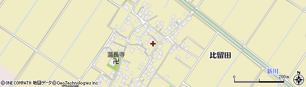 滋賀県野洲市比留田983周辺の地図