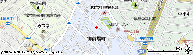 愛知県名古屋市天白区御前場町146-3周辺の地図