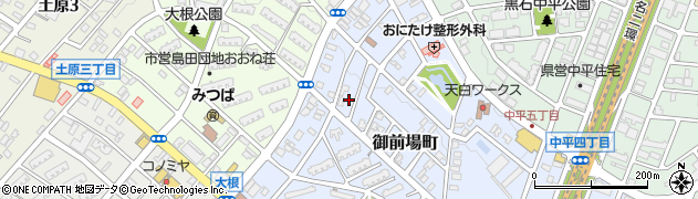 愛知県名古屋市天白区御前場町179周辺の地図