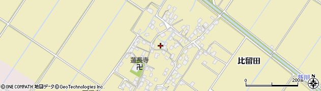 滋賀県野洲市比留田969周辺の地図