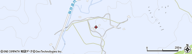 千葉県南房総市荒川周辺の地図