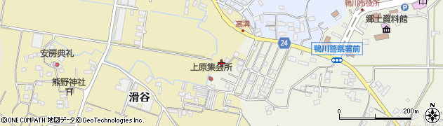 千葉県鴨川市滑谷283周辺の地図
