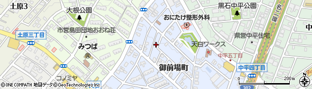 愛知県名古屋市天白区御前場町161周辺の地図