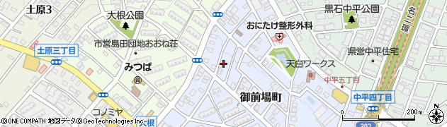 愛知県名古屋市天白区御前場町188周辺の地図