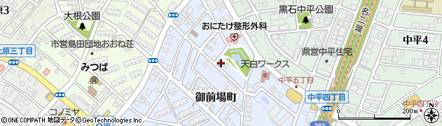 愛知県名古屋市天白区御前場町263周辺の地図