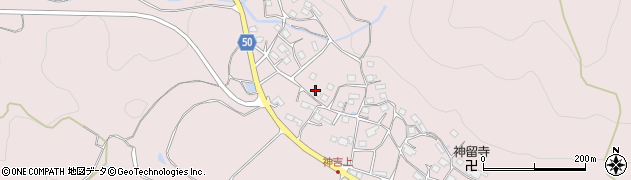京都府南丹市八木町神吉（西垣内）周辺の地図