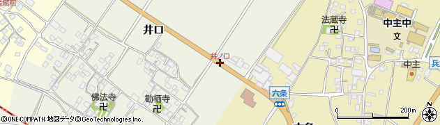 井ノ口周辺の地図