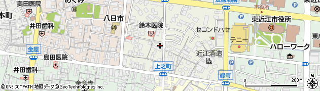 八日市タクシー株式会社周辺の地図