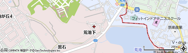 愛知県名古屋市天白区天白町大字平針（荒池下）周辺の地図