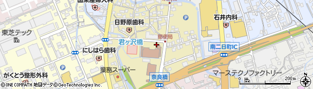 静岡県三島市南田町周辺の地図