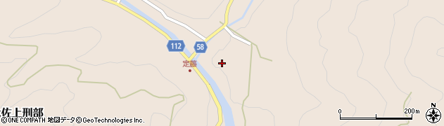 岡山県新見市大佐上刑部2581周辺の地図