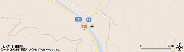 岡山県新見市大佐上刑部2531周辺の地図