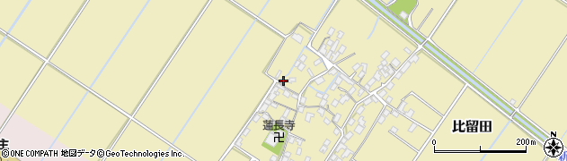 滋賀県野洲市比留田949周辺の地図