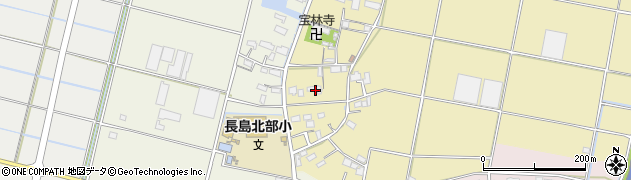 三重県桑名市長島町中川721周辺の地図