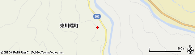 愛知県豊田市東川端町（平地）周辺の地図