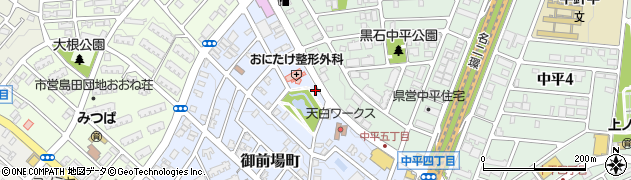 愛知県名古屋市天白区御前場町318周辺の地図