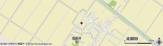 滋賀県野洲市比留田951周辺の地図