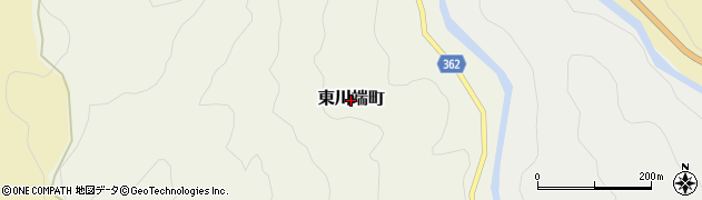 愛知県豊田市東川端町周辺の地図