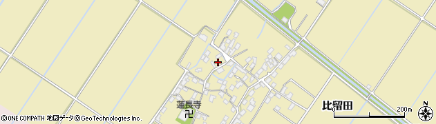 滋賀県野洲市比留田954周辺の地図