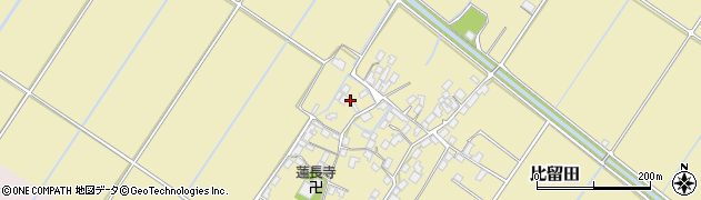 滋賀県野洲市比留田952周辺の地図
