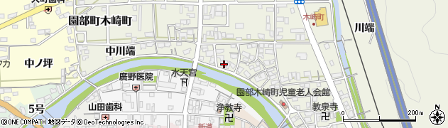 京都府南丹市園部町木崎町大川端6周辺の地図