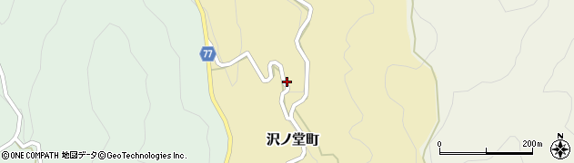 愛知県豊田市沢ノ堂町（下）周辺の地図