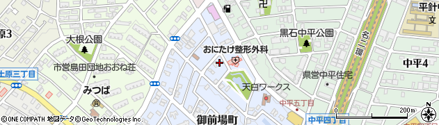 愛知県名古屋市天白区御前場町247周辺の地図