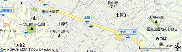 名古屋島田郵便局周辺の地図