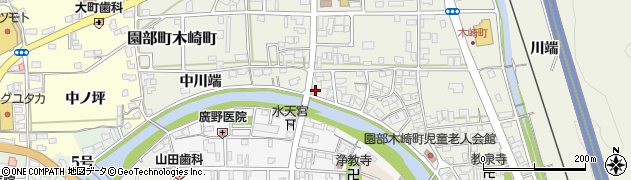 京都府南丹市園部町木崎町大川端4周辺の地図