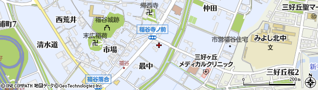 丸一治療院周辺の地図
