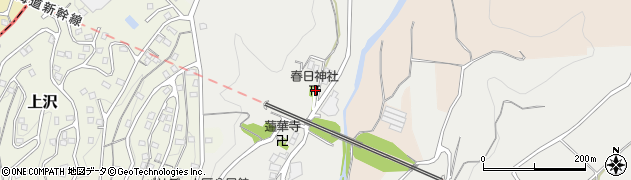 静岡県田方郡函南町大竹38周辺の地図