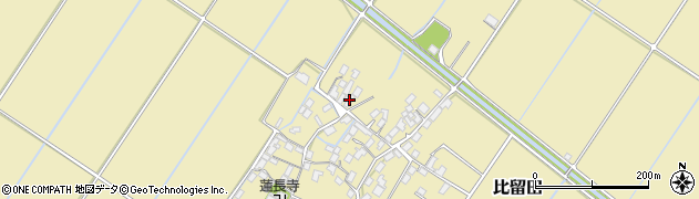 滋賀県野洲市比留田1212周辺の地図