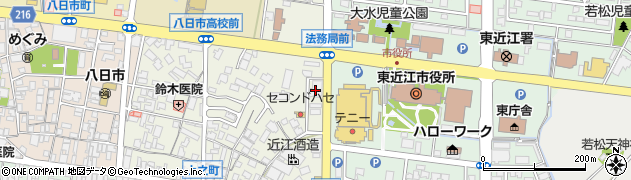 滋賀銀行永源寺代理店 ＡＴＭ周辺の地図