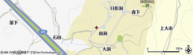 愛知県豊田市小呂町郷丈15周辺の地図