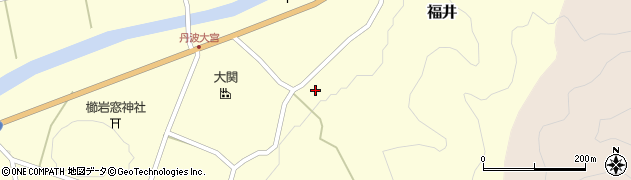 兵庫県丹波篠山市福井1269周辺の地図