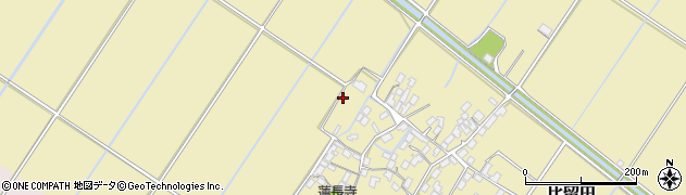 滋賀県野洲市比留田1230周辺の地図