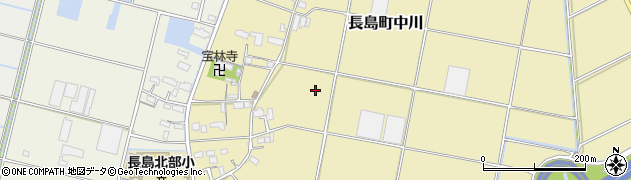 三重県桑名市長島町中川周辺の地図