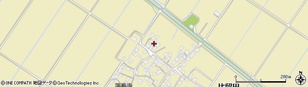 滋賀県野洲市比留田1207周辺の地図