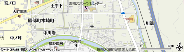 京都府南丹市園部町木崎町大川端5周辺の地図