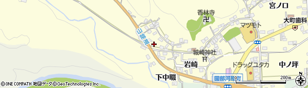 京都府南丹市園部町上木崎町上中畷6周辺の地図