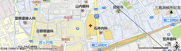 ラフィネ日清プラザ店周辺の地図