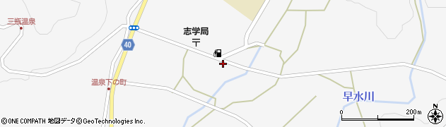 島根県大田市三瓶町志学345周辺の地図