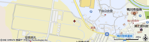 千葉県鴨川市滑谷190周辺の地図