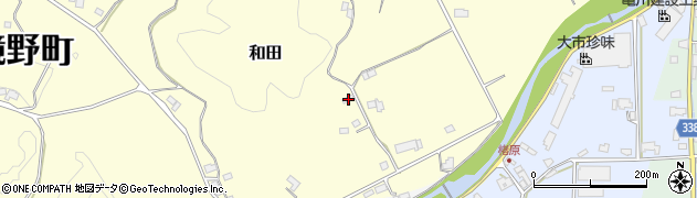 岡山県苫田郡鏡野町和田213周辺の地図