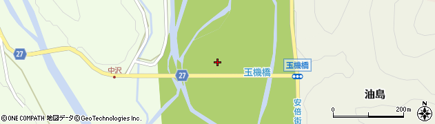 玉機橋周辺の地図