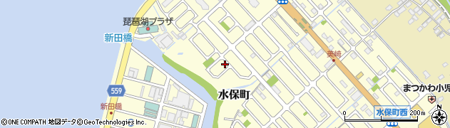滋賀県守山市水保町1411周辺の地図