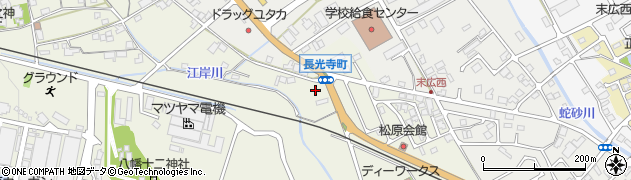 滋賀県近江八幡市長光寺町923周辺の地図