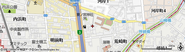 愛知県名古屋市瑞穂区神穂町周辺の地図