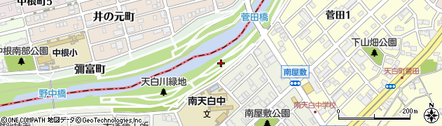 愛知県名古屋市天白区天白町大字島田（大下）周辺の地図